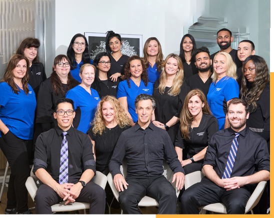 Staff members of Oakville Place Dental Office